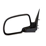 1999-2006 Chevrolet/Chevy Silverado 1500 2500 Pickup Truck, Suburban, Tahoe GMC Sierra, Yukon Manual Folding Black Textured Rear View Mirror Left Driver Side (1999 99 2000 00 2001 01 2002 02 2003 03 2004 04 2005 05 2006 06)