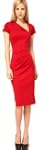 Chendvol Irregular V Neck Plain Colou...