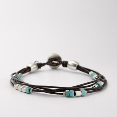 Fossil Dainty Turquoise Bracelet