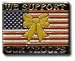 We Support Our Troops Flag Lapel Pin #10