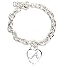 Atlanta Braves BRACELET - HEART CHARM