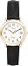 Timex T2H341 Ladies Classic Watch with Black Leather Strap