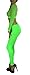 ToBeInStyle Women's Footless Elastic Leggings - One Size - Neon Green