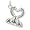image Heart Shaped Giraffes Charm