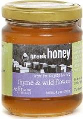 Greek Thyme and Wildflower Honey (8.8 oz jar) by Honey