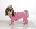 Long John Thermal Dog Pajamas, Medium Pink