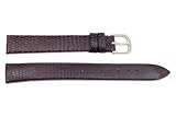 Hadley Roma Brown 16mm Genuine Java Lizard Leather Water Resistant Long Watch Band