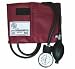 Professional Blood Pressure Set with Garnet Colored Cuff