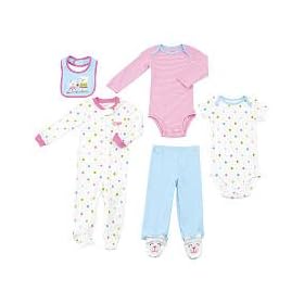 Buy Carter's 5 Pc Happy Smiley Floral Layette Set (9 months) by carter's