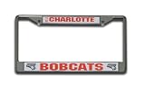 Rico Charlotte Bobcats Chrome License Plate Frame