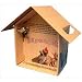 Birdhouse Spy Cam Mounted in Cedar House
