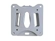Fixed Flat Low Profile Universal VESA 75x75 100x100 Compatible TV Wall Mount Bracket for 19