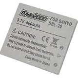 POWER 2000 ACD-251 Replacement battery for Sanyo DB-I20