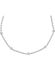 1.88CT-DIA FLOWER NECKLACE