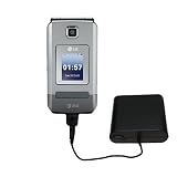 Emergency AA Battery Charge Extender for the LG CU575 TraX - Gomadic Brand w/ TipExchange Technology