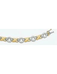 10mm 14k Stampato Bracelet 7"