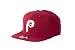 MLB Men's Philadelphia Phillies Cooperstown 400 Snapback Cap (Maroon, Adjustable)