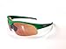 Maxx Stingray HD Sunglasses Green TR90 Frame with Amber High-Definition Lens