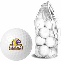 Tennessee Tech Golden Eagles 15 Golf Ball Clear Pack