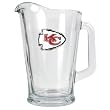 Kansas City Chiefs 60oz Glass Pitcher - Primary Logo NFL Football