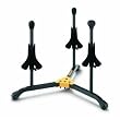 Hercules DS513BB Dual Trumpet/Cornet and Flugelhorn Stand with Carrying Bag