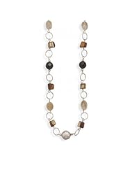 MMA Silver - 24 inch Endless Multi Stone Necklace