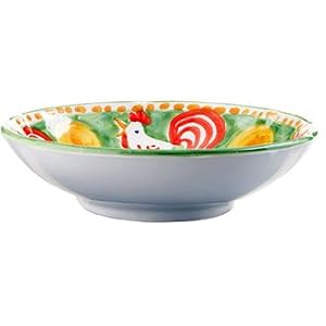 Campagna Coupe Pasta Bowl Gallina Rooster by 