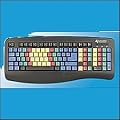 USB Tastatur / Learning Keyboard (General Keys) f�r 10-Finger-System