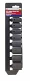 ACE TRADING/GENERAL TECH INTL 25227 8-PEICE 1/2 DRIVE SAE IMPACT SOCKET SET