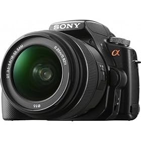 Click here to buy Sony Alpha SLTA33L DSLR with Translucent Mirror Technology and 3D Sweep Panorama (Black) by Sony.