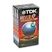 VHS Video Tapes, Premium Grade, Repeated Record/Erase Cycles, 8-Hours, 3/Pack