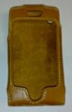 Compatible iPod Touch 2nd Generation Brown Leather Flip Case