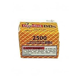Copperhead .177 Cal, 5.1 Grains, BBs, 2500ct