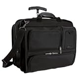 Convertible Rolling Brief with Removable Wheel-and-Handle Sy