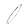 Clevereve's 14KT Gold White Stretch Bracelet