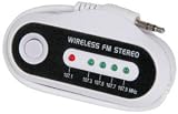 Wireless FM Transmitter Supplied with car lighter power cord