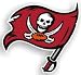 Tampa Bay Buccaneers 12 Right Logo Car Magnet