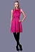 Berry Stretch Silk Sleeveless Dresses by Shoshanna