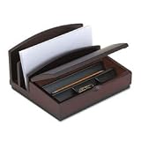 Search : Executive Woodline II Desk Organizer, Mahogany (ELD19290) Category: Desktop and Drawer Organizers