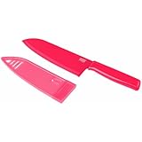 Kuhn Rikon Colori Chef's Knife, 6-Inch, Red