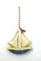Ceiling Fan Pull Chain: Blue Sailboat