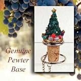 Christmas Tree Cork Bottle Buddy Wine Stopper