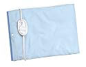 Sunbeam Health at Home Easy To Use King Size Moist/Dry Heating Pad, Blue