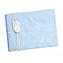 Sunbeam Health at Home Easy To Use King Size Moist/Dry Heating Pad, Blue