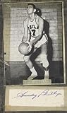 Sandy Phillip Autographed / Signed Cut with Photo Philadelphia 76'ers & Boston Celtics