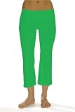  : Beyond Yoga Supplex Original Capri (Kelley Green, Small)