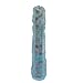 Biedermann & Sons Baby Shower Birthday 1 to 21 Pillar Candle, Light Blue, 15-Inches Tall