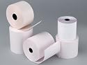 CE two ply cash register roll, 76 x 76mm with end of roll warning  mark, BOX of 20