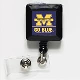 University of Michigan Retractable Badge Holder