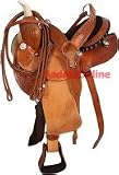 Natural Barrel Racing Saddle Tack Package 14 15